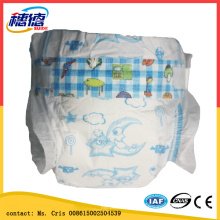 Couche-culotte absorbante non tissée de bébé de papiers d&#39;Airlaid de Woodpulp pp